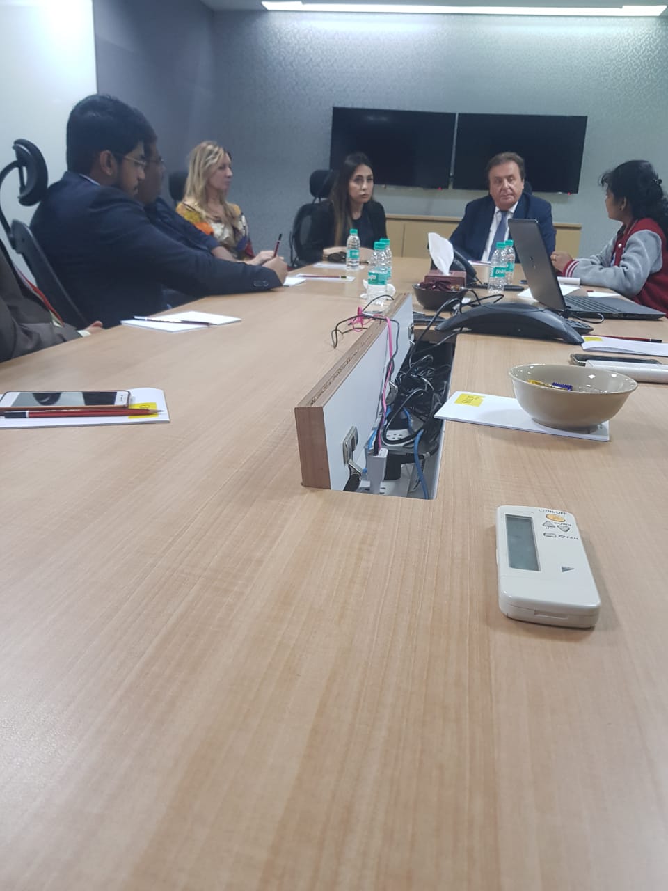 Operations review with leadership team